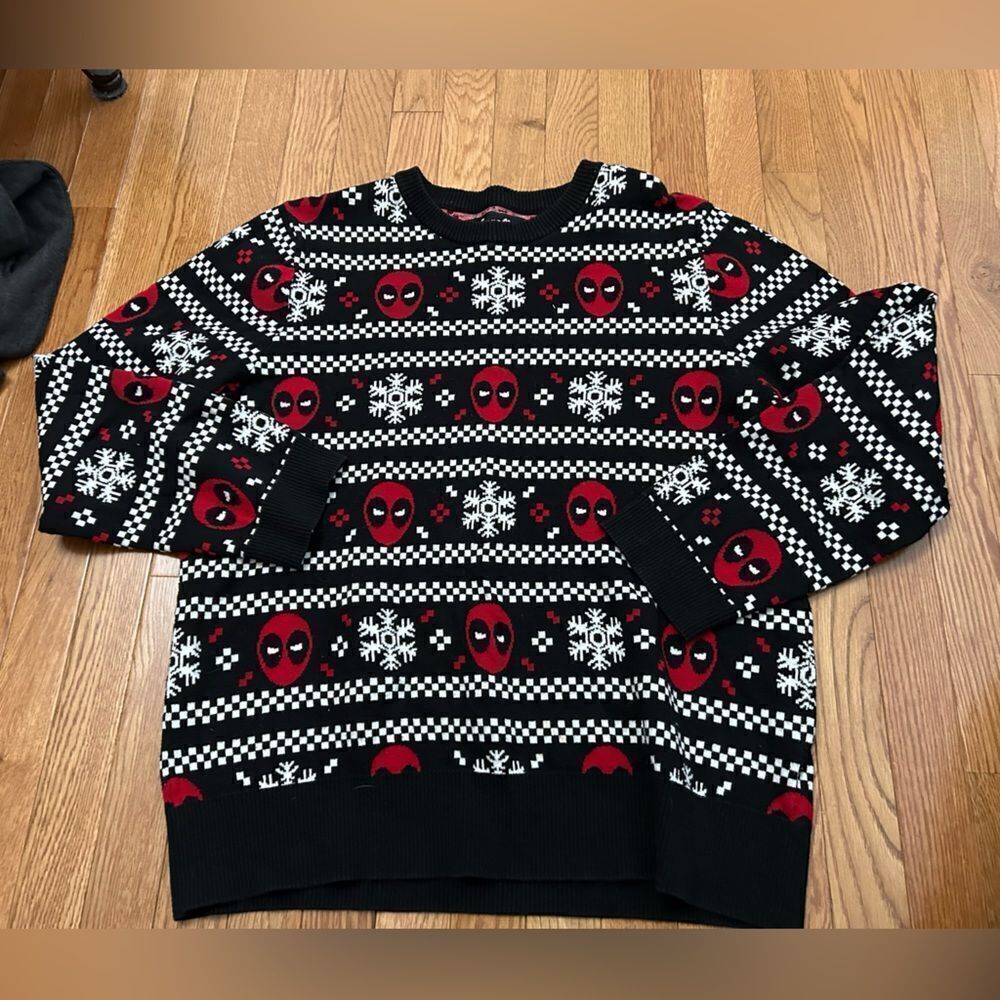 Marvel Deadpool Christmas Winter Sweater